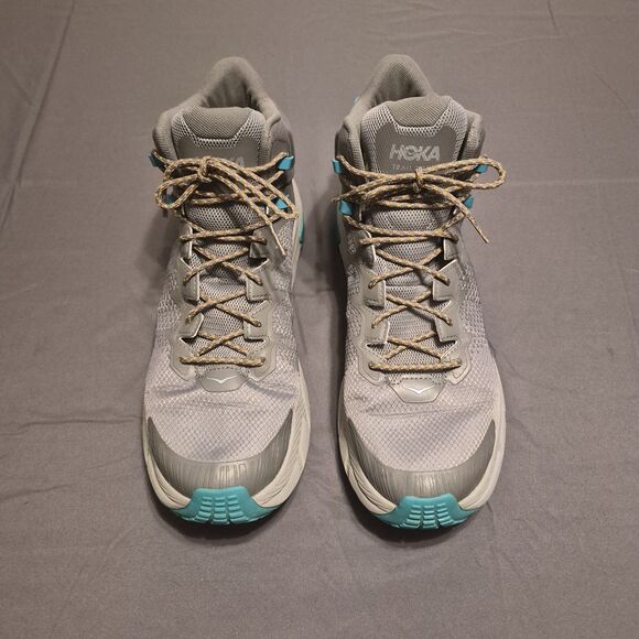 Hoka One One Other - Hoka One One Trail Code GTX Men Size 13 Gray Aqua Hiking Boots  1123165FGCQ